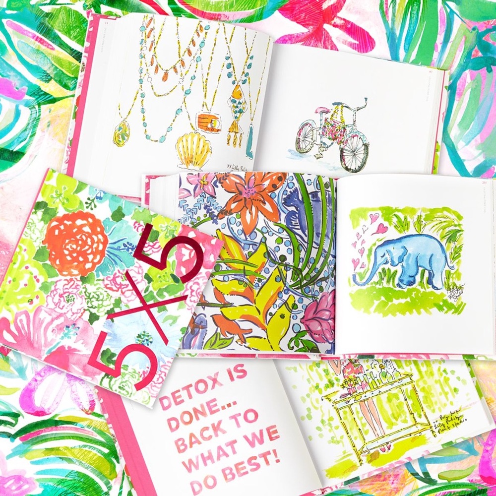 Lilly Pulitzer 5x5 Book - Volume 1